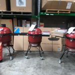 flat pack BBQ assembly completed